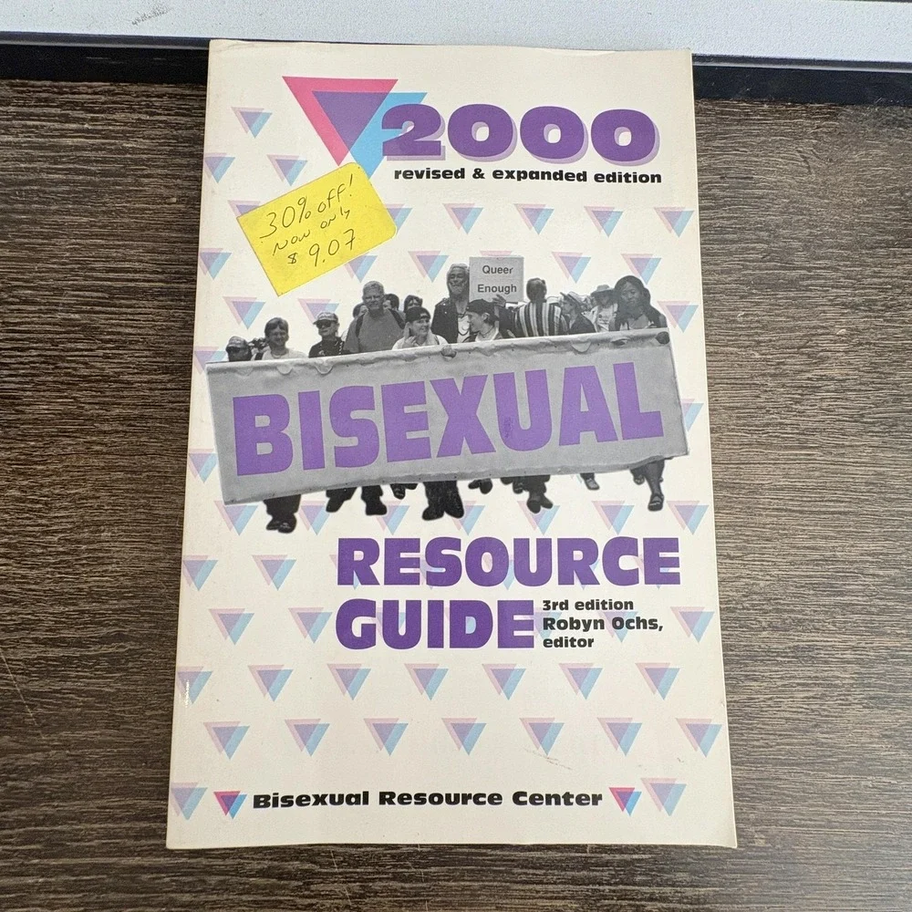 2000 Bisexual Resource Guide Robyn Ochs LGBTQ Politics‎ Paperback Softcover Book